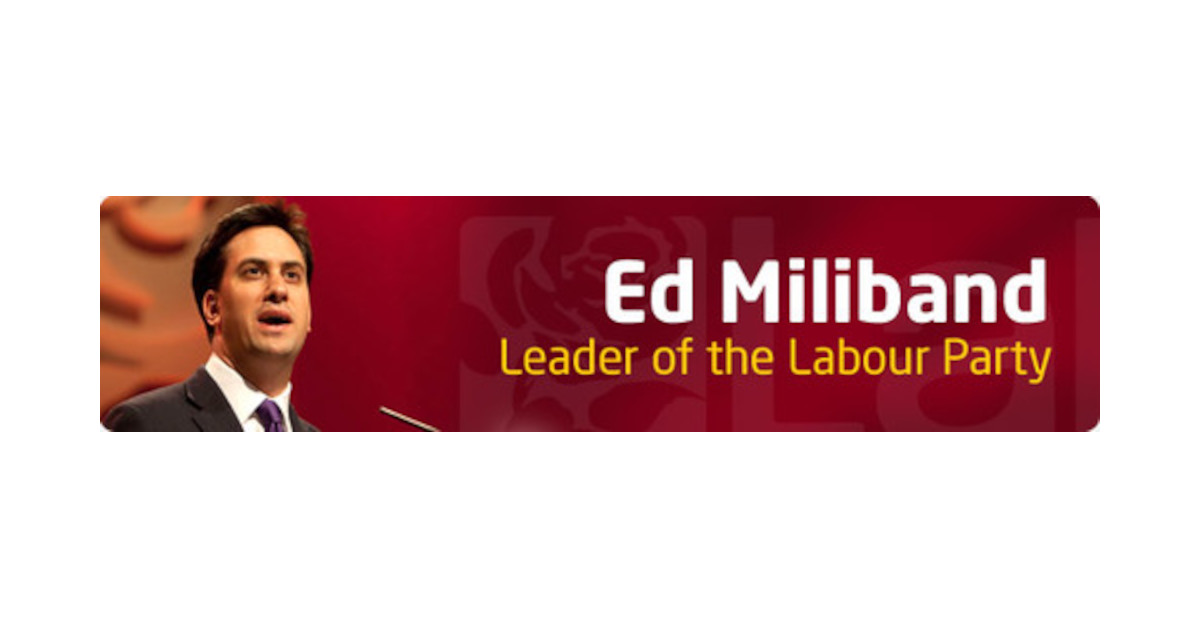 Ed Miliband’s New Year Message
