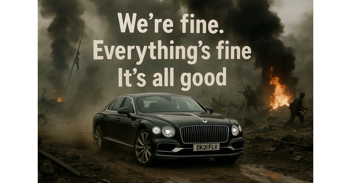 Just stay in Hospital – Everything’s fine in Trafford